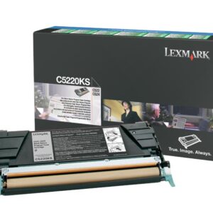 Toner Original Lexmark Black, C5220KS, pentru C522|C524|C530|C532|C534, 4K, (timbru verde 1.2 lei) , "C5220KS"