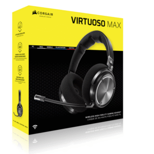 Casti Gaming CR VIRTUOSO MAX WIR CARBON "CA-9011372-WW" (timbru verde 0.8 lei)