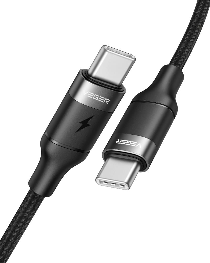 CABLE USB-C TO USB-C 1.5M/CC02 VEGER "CC02" (timbru verde 0.08 lei)