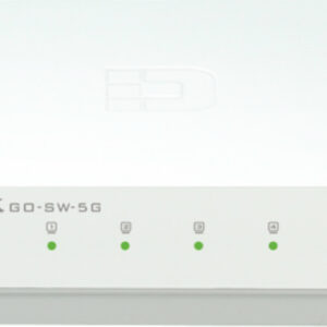 SWITCH D-LINK  5 porturi Gigabit, carcasa plastic, "GO-SW-5G" (timbru verde 2 lei)