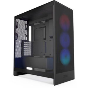 Carcasa NZXT H7 Flow RGB (2024), Mid-Tower, ATX, Negru "CM-H72FB-R1" (timbru verde 0.08 lei)