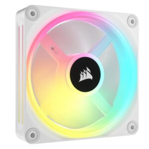 Ventilator CR iCUE LINK QX120 RGB WHITE "CO-9051005-WW" (timbru verde 2.00 lei)