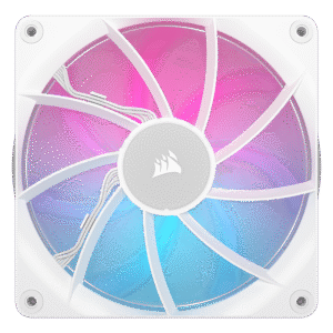 VENTILATOR Corsair iCUE LINK RX140 1x140mm RGB ALB, viteza 0.300-1700 RPM +/- 10%, 18.1-95.7 CFM, Presiune Statica: 0.15-3.79 mm-H2O, 10-36dBA, Prindere magnetica, Lungime cablu 135mm "CO-9051023-WW"