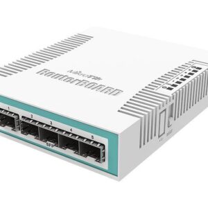 SWITCH Mikrotik, Gigabit x 1, SFP x 5, "CRS106-1C-5S" (timbru verde 2 lei)
