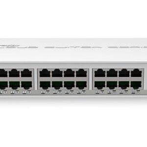 NET ROUTER/SWITCH 24PORT 1000M/CRS326-24G-2S+IN MIKROTIK MIKROTIK, "CRS326-24G-2S+IN" (timbru verde 2 lei)