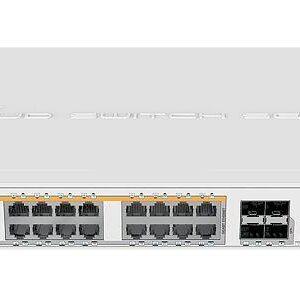 NET ROUTER/SWITCH 24 POE+/SFP+/CRS328-24P-4S+RM MIKROTIK, "CRS328-24P-4S+RM" (timbru verde 2 lei)