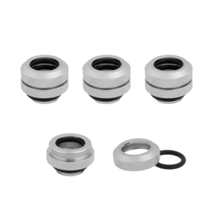 FITTING tub CORSAIR, filet G1/4", fitting straight, pt hard tube, OD 12 mm, chrome, "CX-9052000-WW"