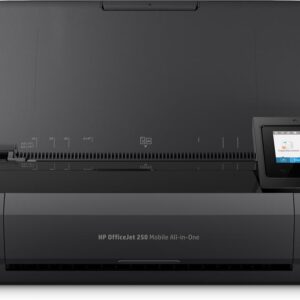 Multifunctional inkjet Color HP OfficeJet 250Mobile AiO, A4, Functii:Impr|Scan|Cop,Viteza Print Mono:9ppm,Viteza Print color:6ppm,Conectiv:USB|WiFi,Duplex:Da,ADF:ADF(Timbru Verde 11lei) "CZ992A"