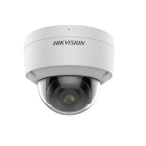 CAMERA IP Hikvision, dome pt. interior | exterior, dist. IR 30 m,  tip lentila fixa 2.8 mm, 2  Mpx, microfon, slot SD card, "DS-2CD2127G2-SU28C"  (timbru verde 0.8 lei)