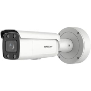 CAMERA IP Hikvision, bullet pt. interior | exterior, dist. IR varifocala 3.6 - 9 mm,  tip lentila 60 m, 4 Mpx, PoE, slot SD card, "DS-2CD2647G2-LZSC"  (timbru verde 0.8 lei)