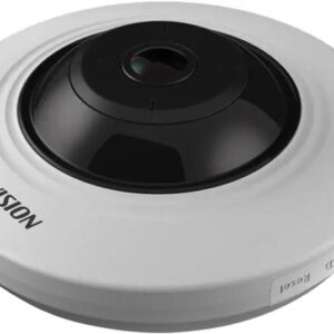 CAMERA IP Hikvision, fisheye pt. interior | exterior, dist. IR 8 m,  tip lentila 1.16 mm, 3 Mpx, PoE, slot SD card, "DS-2CD2935FWD-I"  (timbru verde 0.8 lei)