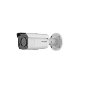 CAMERA IP Hikvision, bullet pt. interior | exterior, dist. IR 60 m,  tip lentila fixa 2.8 mm, 2 Mpx, PoE, slot SD card, "DS-2CD2T27G2-L28C"  (timbru verde 0.8 lei)