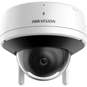 CAMERA IP Hikvision, dome pt. interior | exterior, dist. IR 30 m,  tip lentila fixa 2.8 mm, 2  Mpx, microfon, carcasa metal si plastic, slot SD card, "DS-2CV2121G2-IDW2E"  (timbru verde 0.8 lei)
