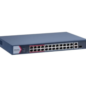 SWITCH HIKVISION 24 POE PORTURI "DS-3E1326P-EI/M" (timbru verde 2lei)