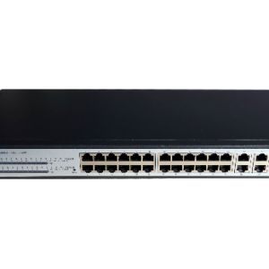 SWITCH 24PORT GIGABIT POE FULL MANAGED, "DS-3E2528P(B)" (timbru verde 2 lei)