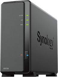 SYNOLOGY DS124 1-Bay NAS Intel Celeron J4125 1GB RAM "DS124" (timbru verde 2 lei)