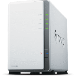 SYNOLOGY DS223J 2-Bay NAS RTD1619 1GB RAM "DS223J" (timbru verde 4 lei)