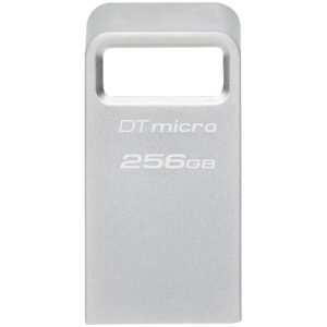 Kingston 256GB DataTraveler Micro 200MB/s Metal USB 3.2 Gen 1 EAN: 740617327984, "DTMC3G2/256GB"(timbru verde 0.03 lei)
