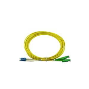 Patchcord FO E2000/APC-LC/PC, SM OS2 9/125, manta LSZH 3.0mm, duplex 10m, "E2000/APC-LC/PC-SM/DX-10" (timbru verde 0.08 lei)