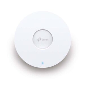 ACCESS POINT TP-LINK wireless AX1800 Mbps dual band, 1 port Gigabit, 4 antene interne, IEEE802.3at PoE, WiFi 6, montare pe tavan/perete "EAP613" (timbru verde 0.8 lei)