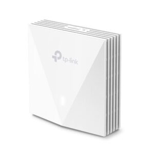 ACCESS POINT TP-LINK wireless AX3000 Mbps dual band Wall Plate WiFi 6, 2x10/100/1000 Mbps Ethernet Ports (1xPoE OUT)2 antene interne,IEEE802.3af/at PoE,de perete "EAP650-Wall" (timbru verde 0.8 lei)