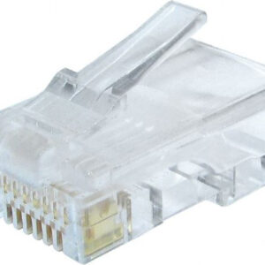 MUFA RJ-45 GEMBIRD pt. cablu UTP, Cat6, RJ-45 (T), plastic, 10 buc, "LC-8P8C-002/10"
