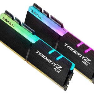 Memorie DDR G.Skill - gaming "Trident Z" DDR4 32GB frecventa 3200 MHz, 16GB x 2 module, radiator,iluminare, latenta CL16, "F4-3200C16D-32GTZR"