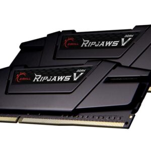 Memorie DDR G.Skill - gaming "Ripjaws V" DDR4 32GB frecventa 3600 MHz, 16GB x 2 module, radiator, latenta CL18, "F4-3600C18D-32GVK"