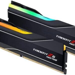 Memorie DDR G.Skill - gaming "Trident Z5 Neo RGB" DDR5 32GB frecventa 6000 Mhz, 16GB x 2 module, radiator,iluminare, latenta CL36, "F5-6000J3636F16GX2-TZ5NR"