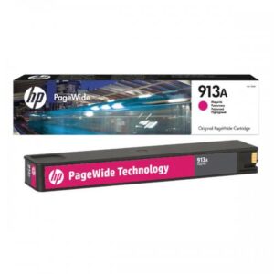 Cartus Cerneala Original HP Magenta, nr.913A, pentru PageWide 352|377, 3.5K, (timbru verde 0.15 lei), "F6T78AE"
