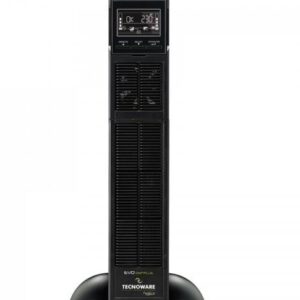 UPS Tecnoware "EVO DSP PLUS", Online, Tower/rack, 1000 W, fara AVR, IEC x 8, display LCD, back-up 11 - 20 min. "FGCEDP1202RTIEC" (timbru verde 11 lei)
