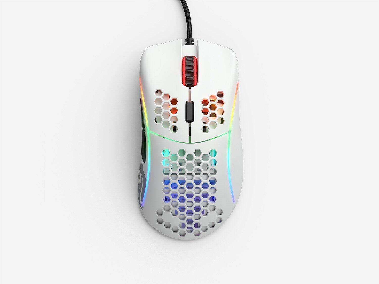 MOUSE  Glorious PC Gaming Race , "GD-WHITE" (timbru verde 0.18 lei)