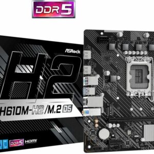 MB Asrock H610M-H2 D5 LGA 1700 "H610M-H2/M.2 D5"