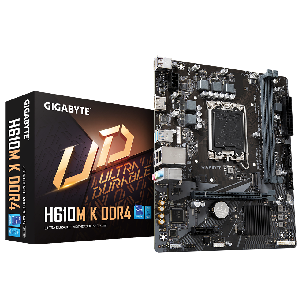 MB GIGABYTE H610M K LGA1700 DDR4 "H610M K DDR4"