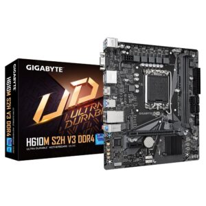 PLACI de BAZA Gigabyte Intel H610, Socket 1700, mATX S2H V3 DDR4  "H610M S2H V3 DDR4"