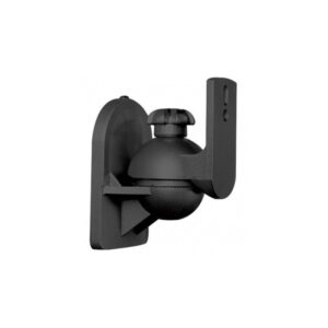 Suporti Sateliti Audio, de perete, set 2 bucati, unghi reglabil, Negru, Techly, ICA-SP SS28 "ICA-SPSS28"