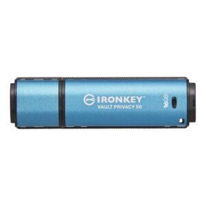 16GB IronKey Vault Privacy 50 AES-256 Encrypted, FIPS 197, "IKVP50/16GB" (timbru verde 0.03 lei)