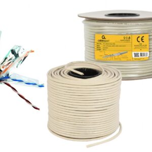 ROLA CABLU  UTP GEMBIRD, Cat6, 305m, Cupru-Aluminiu, Solid, AWG24, "UPC-6004SE-SOL"