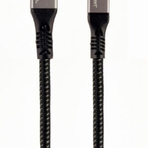 CABLU alimentare si date GEMBIRD, pt. smartphone, USB 3.2 Gen2 Type-C (T) la USB 3.2 Type-C (T), 100W, 1.5m, negru, "CCBP-USB3-CMCM100-1.5M" (timbru verde 0.18 lei)