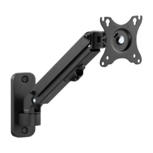 SUPORT de perete GEMBIRD, pt 1 TV/monitor plat, diag. max 17" - 27", rotatie, inclinare, pliere, 2 ~ 7 kg, "MA-WA1-01"