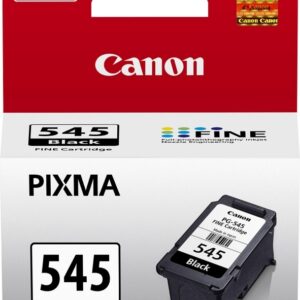 Cartus Cerneala Original Canon Black, PG-545, pentru Pixma IP2850|MG2450|MG2455|MG2550|MG2550S|MG2950|MG3050|MG3051|MG3052|MG3053|MX495 Black|MX495 White|TR4550|TS205|TS305|TS3150|TS315, , (timbru verde 0.15 lei), "BS8287B001AA"