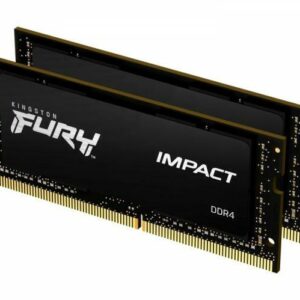 Memorie SODIMM  Kingston Fury Impact DDR4 16 GB, frecventa 3200 MHz, 1 modul,  radiator, "KF432S20IB/16"