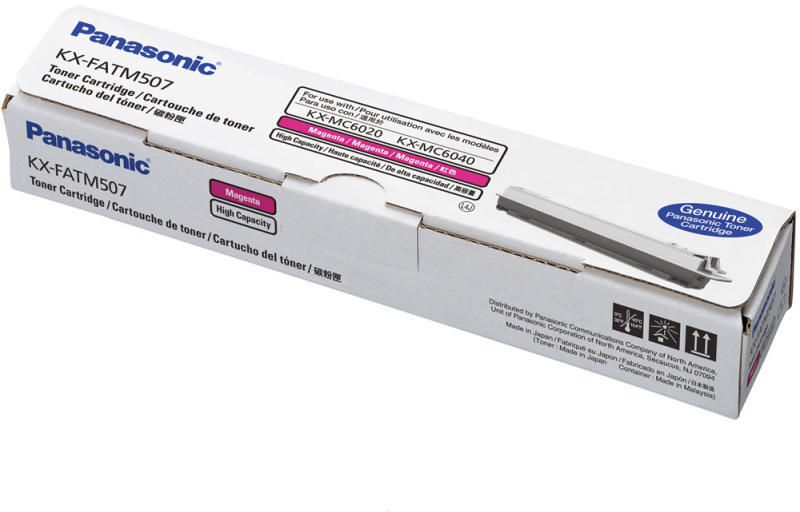 Toner Original Panasonic Magenta, KX-FATM507E, pentru KX-MC6020, 4K, (timbru verde 1.2 lei) , "KX-FATM507E"