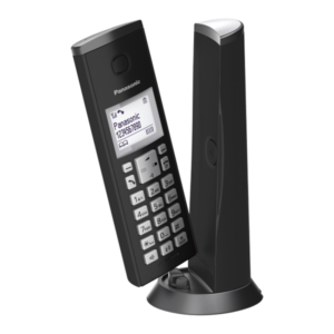 Telefon DECT, alb, 1.5" LCD,  40 Polyphonic Ringer Melodies, Nuisance Call Block (Up to 30 entries), Do Not Disturb Mode, "KX-TGK210FXB" (timbru verde 0.8 lei)