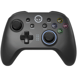 LORGAR TRIX-510, Gaming controller, Black, BT5.0 Controller with built-in 600mah battery, 1M Type-C charging cable ,6 axis motion sensor support nintendo switch ,android,PC, IOS13, PS3, normal size dongle,black "LRG-GP510" (timbru verde 0.8 lei)