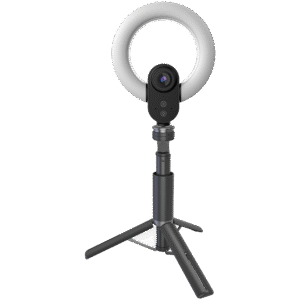 LORGAR Circulus 910, Streaming web camera, 5MP 2592X1944 max resolution,Sony STARVIS CMOS image sensor, lens, 5.5 built-in ring light, auto focus, dual mic,USB- C "LRG-SC910" (timbru verde 0.18 lei)
