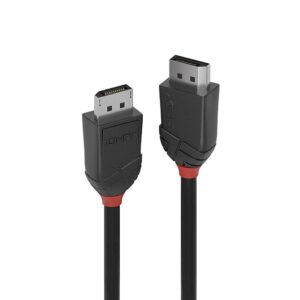 Cablu Lindy DisplayPort 1.2, 2m, negru "LY-36492" (timbru verde 0.8 lei)