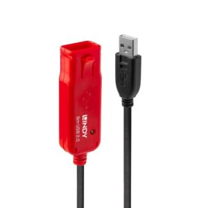 Cablu Lindy USB 2.0, 8m, Active Extensio, "LY-42780" (timbru verde 0.18 lei)