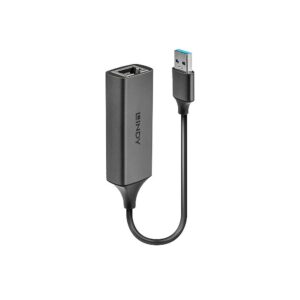 Lindy Adaptor USB 3.0 RJ45 10/100/1000Mb "LY-43298" (timbru verde 0.18 lei)