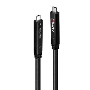 Cablu Lindy 10 m USB 3.2 Gen 1 "LY-43333"  (timbru verde 0.08 lei)